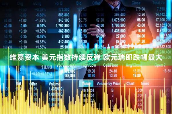 维嘉资本 美元指数持续反弹 欧元瑞郎跌幅最大
